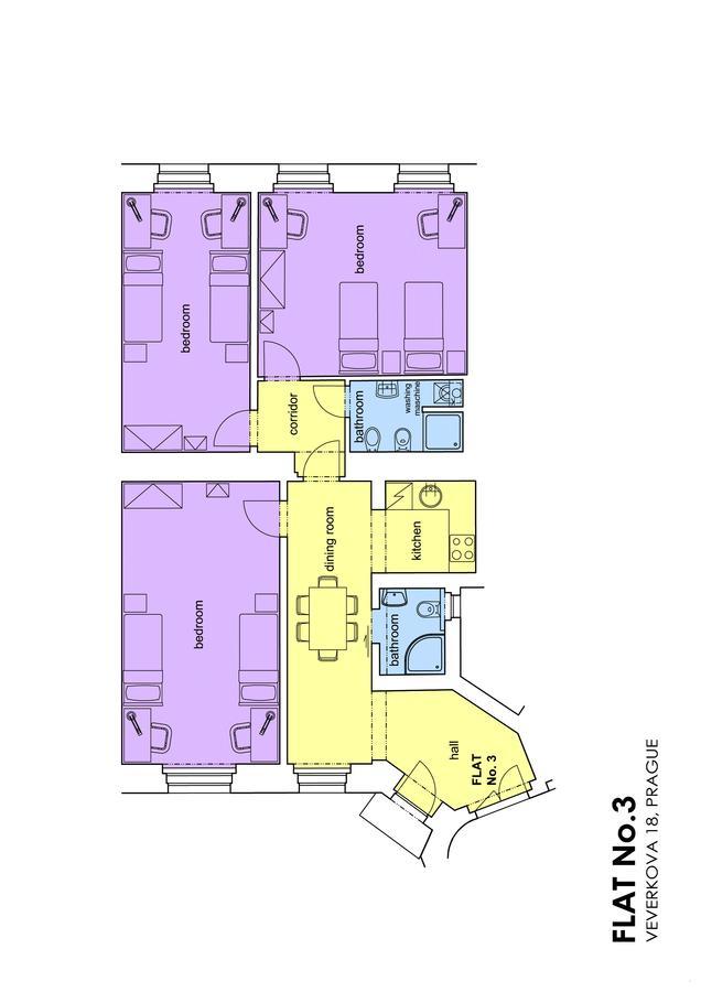 Letna Apartments Прага Екстериор снимка